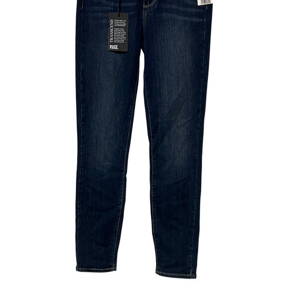 PAIGE DENIM WOMENS SIZE 24 VERDUGO ANKLE NOTTINGHAM BLUE STRETCH NEW - Picture 7 of 12